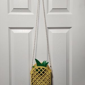Pineapple Shaped Crossbody Bag